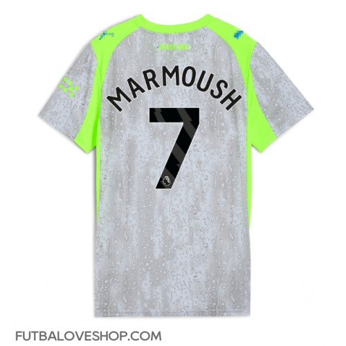 Dres Manchester City Omar Marmoush #7 Tretina pre Ženy 2025-26 Krátky Rukáv